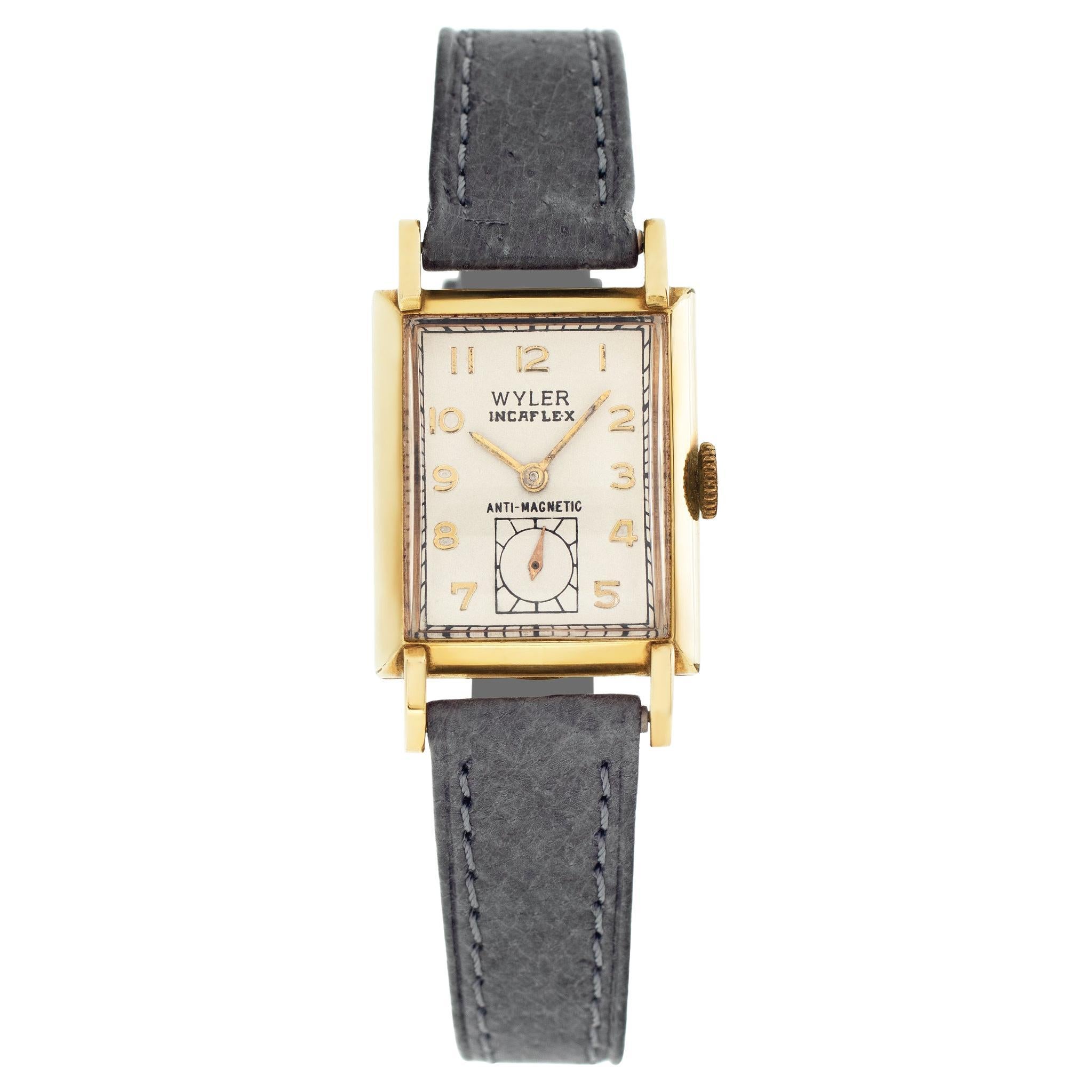 Wyler Incaflex Incaflex Wristwatch Ref W3058