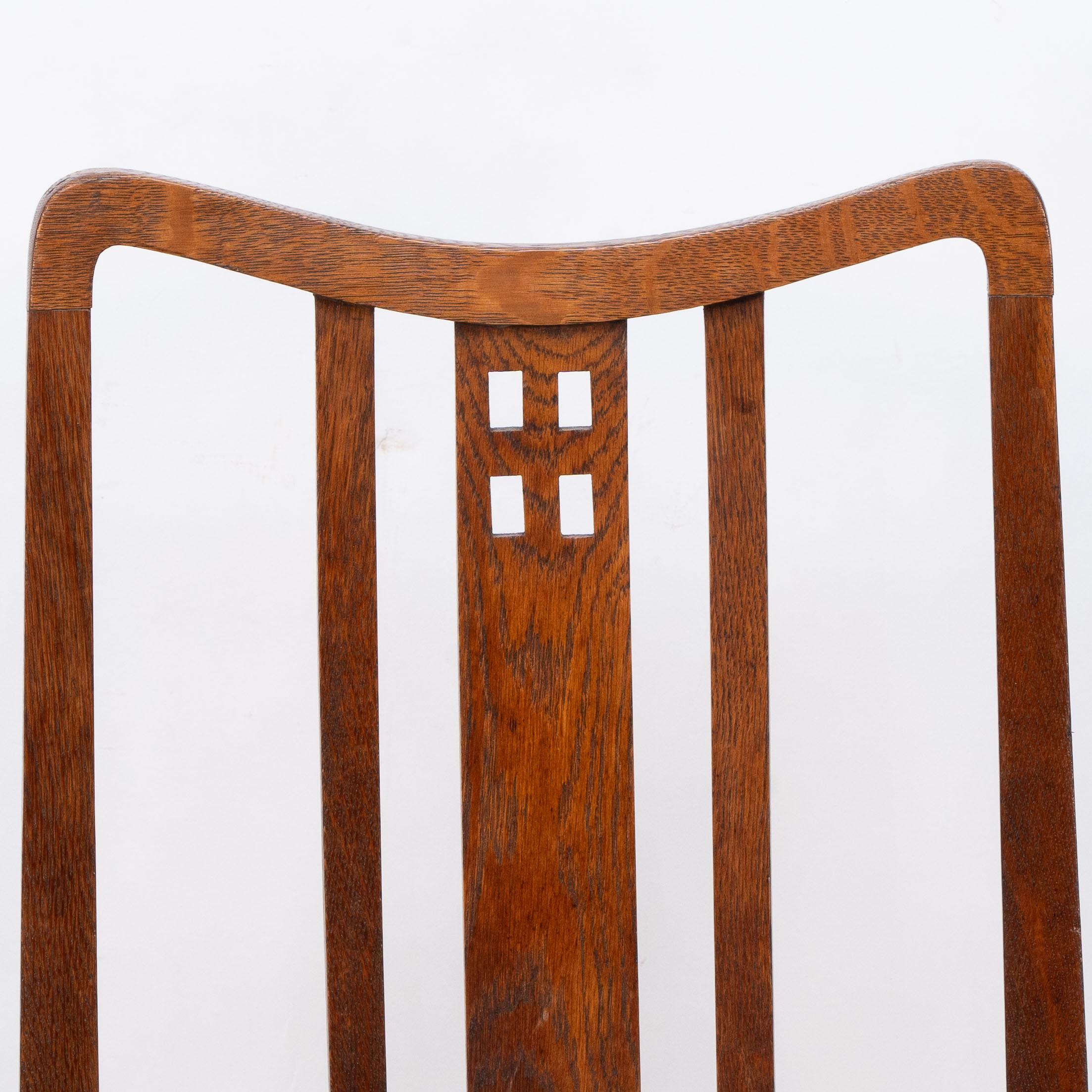 Wylie et Lochhead (atribué). Paire de chaises d'appoint ou de chambre à coucher en jonc en vente 3
