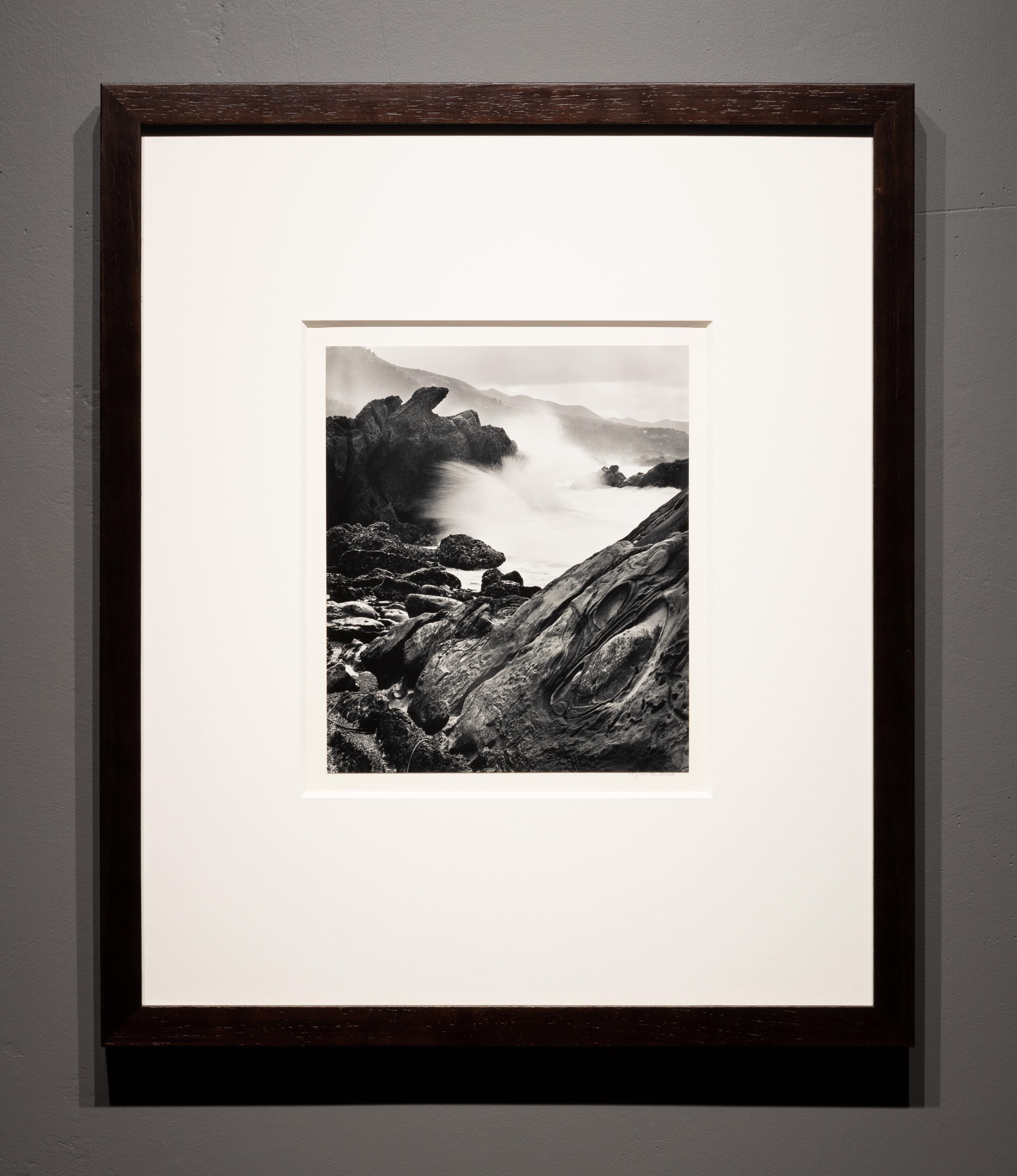 Point Lobos Wave - Photograph by Wynn Bullock