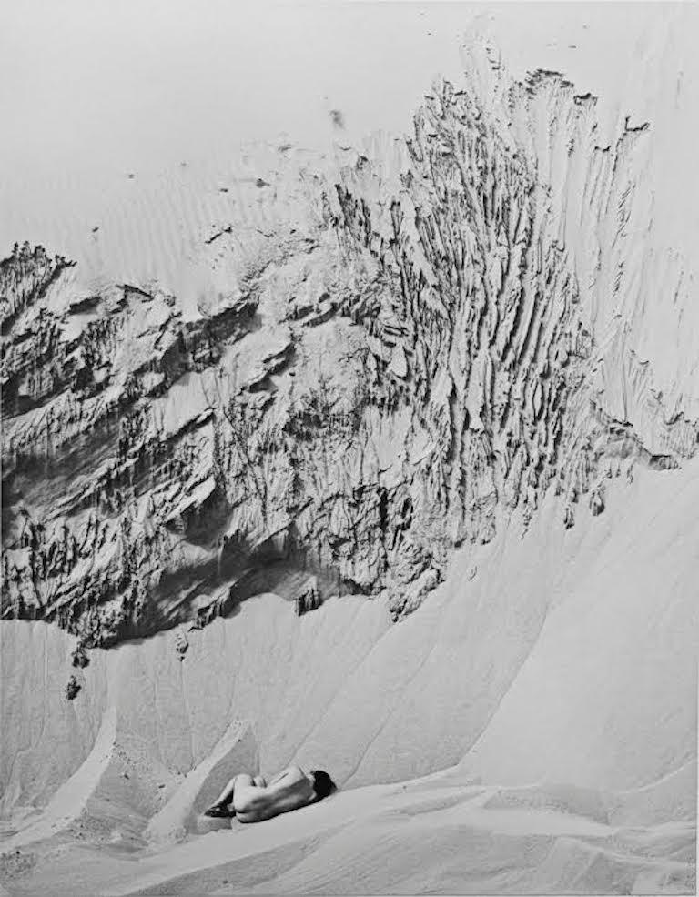 Wynn Bullock Black and White Photograph - Woman On Dunes
