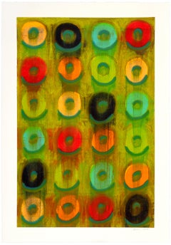 Senza titolo (24 Froot Loops Giallo Indaco)