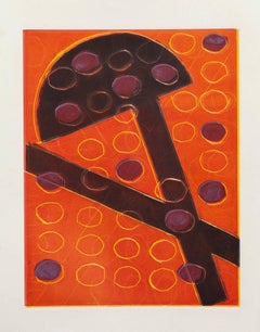 Black X with Blue Circles