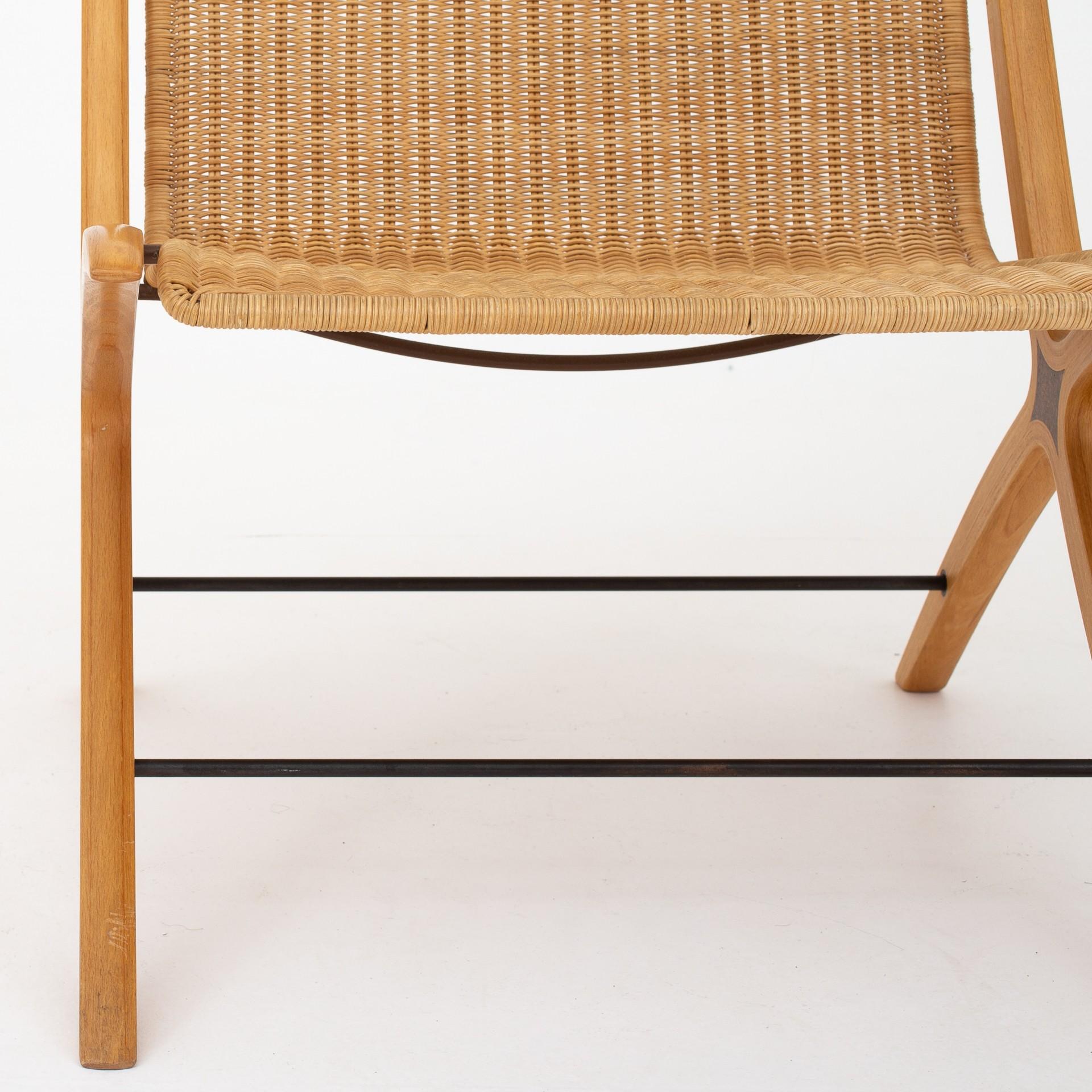 Danish X-Chair by Peter Hvidt & Orla Mølgaard