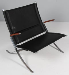 X chair lounge chair von Fabricius Kastholm für Lange Production