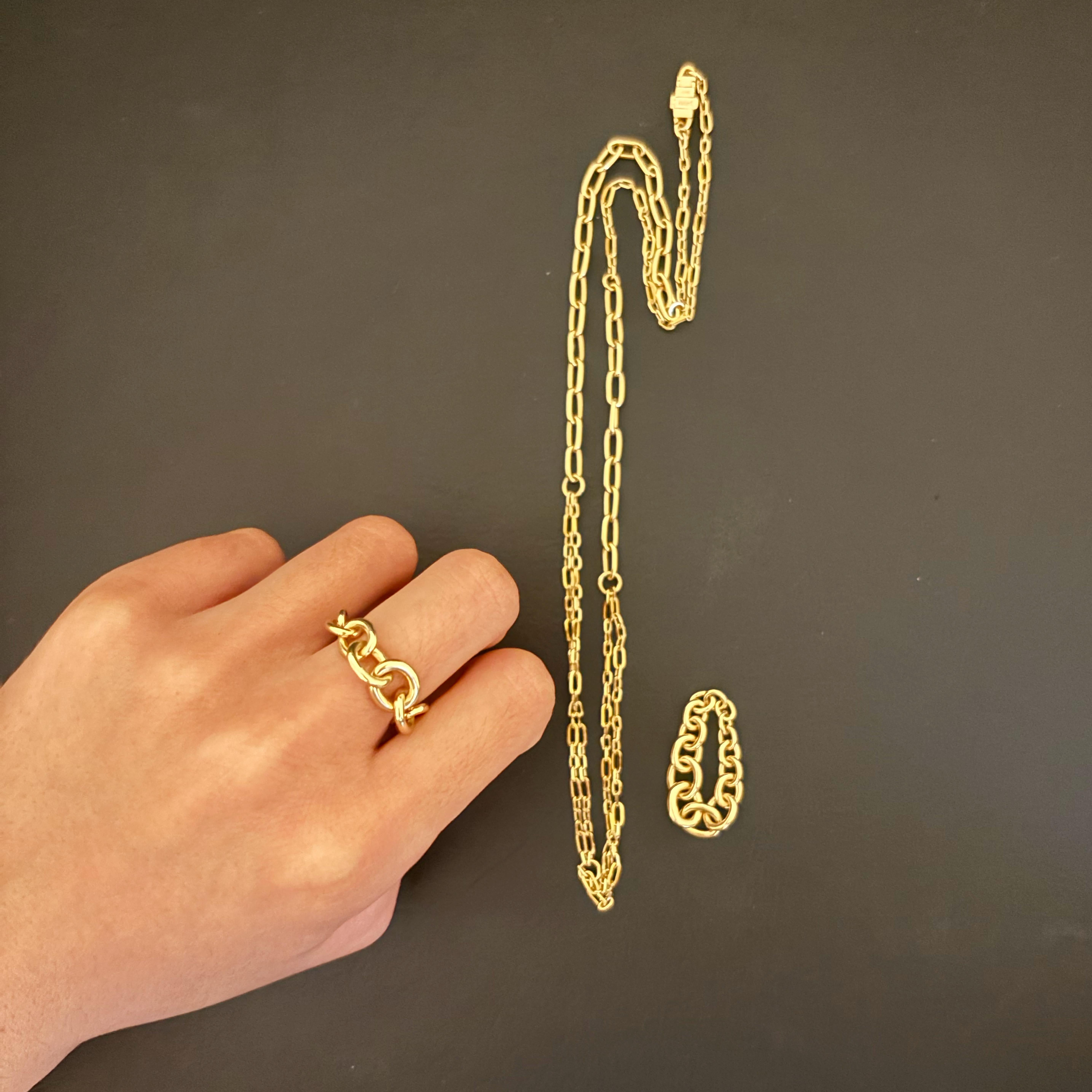 Women's or Men's X Eternity chain For Sale