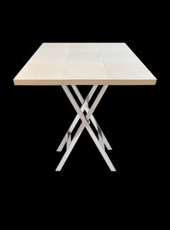 X-File Genuine Shagreen Stingray Side Table