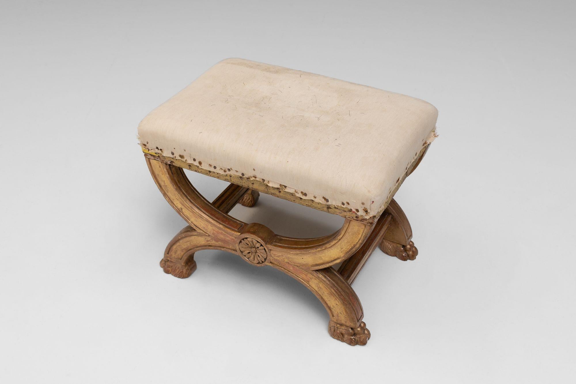 Reposapiés X Frame Georgiano en venta