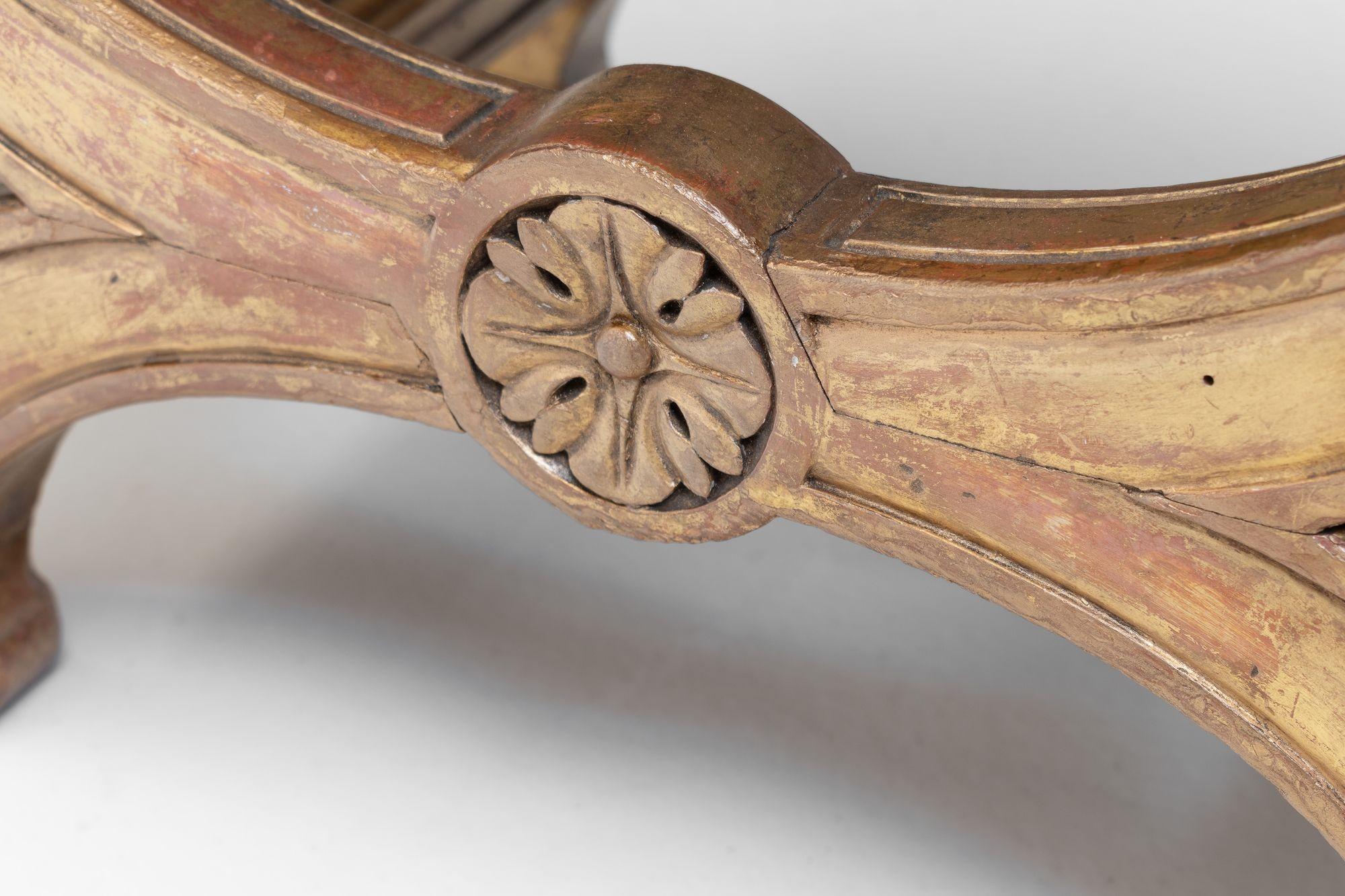 Reposapiés X Frame Fines del siglo XIX en venta