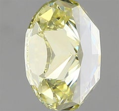 X GIA cetified Natural Fancy Yellow Diamond Oval 1.23 carat