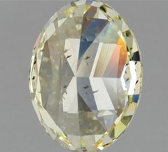 X GIA cetified Natural Yellow Diamond Oval 1.02 carat