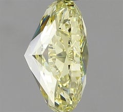 X GIA cetified Natural Yellow Diamond Oval