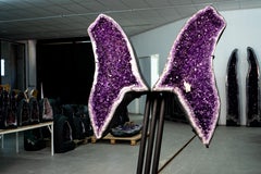 X-Large 6.1ft Deep Purple Amethyst Butterfly Wings (460 lb)