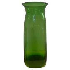 X Large Majestic Glass Blown Vase American Mid Century