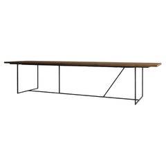 Tavolo moderno X-Large con piano in Oak