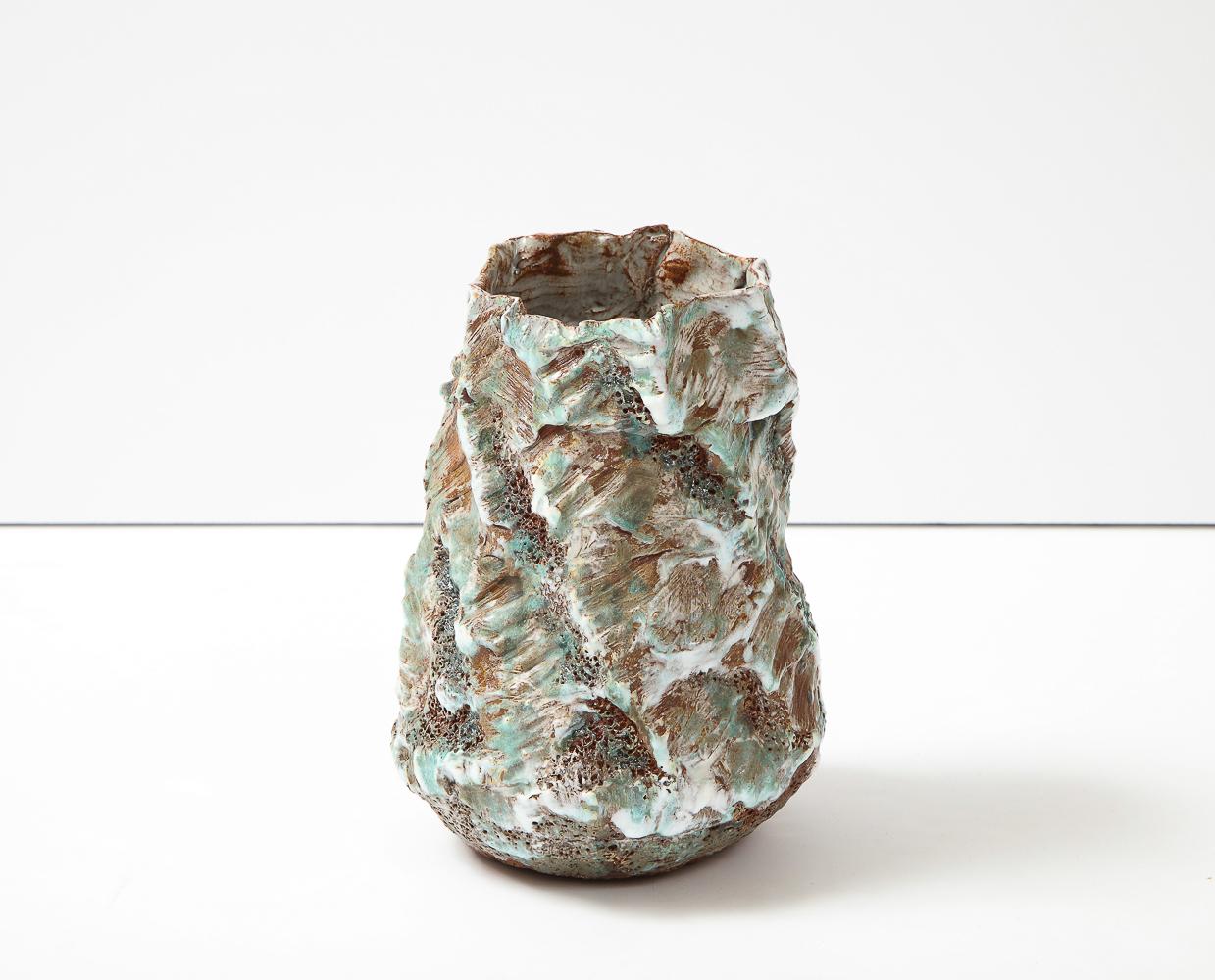 Modern X-Large Sculptural Vase #4 by Dena Zemsky For Sale