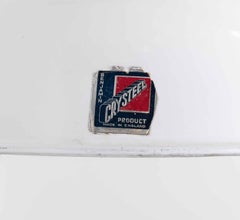X-Large Vintage Industrial Benjamin White Enamel Factory Pendant Lamp, C.1930