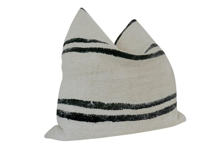 XX-large vintage Kilim Berber Tribal pillow. Fabulous oversized cushion/pillow that measures: 35