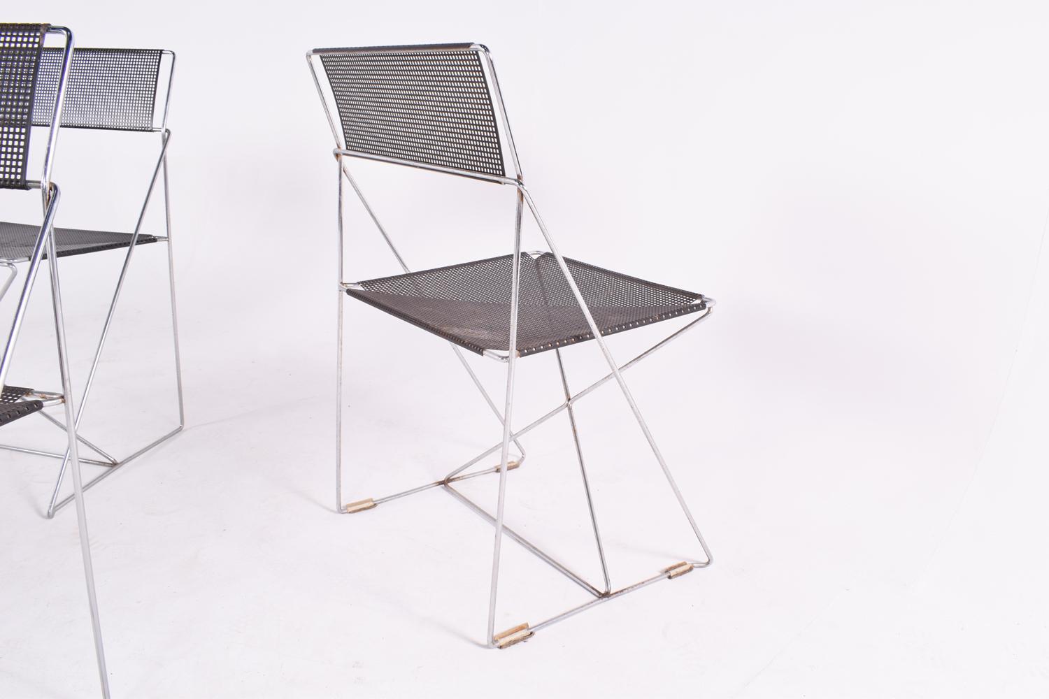 X-Line Dining Chairs by Niels Jorgen Haugesen for Magis 1