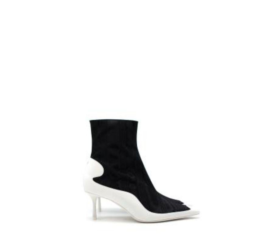 Jimmy Choo x Marine Serre Moire Ankle Boots For Sale 1