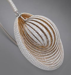 X Mobius Bloom Diamond Earrings