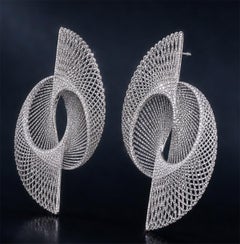X Mobius Lucia Diamond Earrings