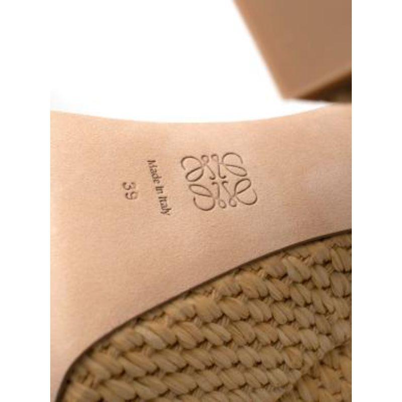 Paula''s Ibiza 125 Sand Raffia Plattform-Krüge Damen im Angebot