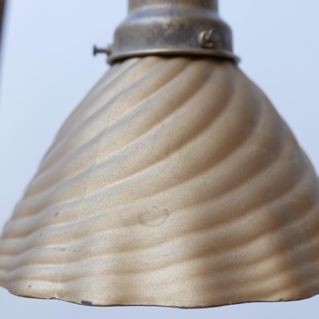 X Ray Gold Mercury Shade Pendant Light In Good Condition For Sale In London, GB