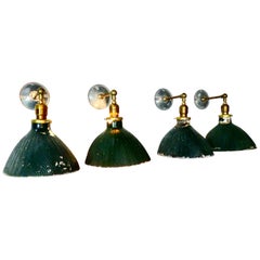 Antique X-Ray Mercury Wall-Mounted Lights Sconces, circa 1920s