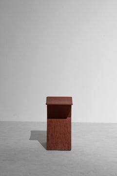 X, Rough Soli Red Monkey Pod Wood Stool