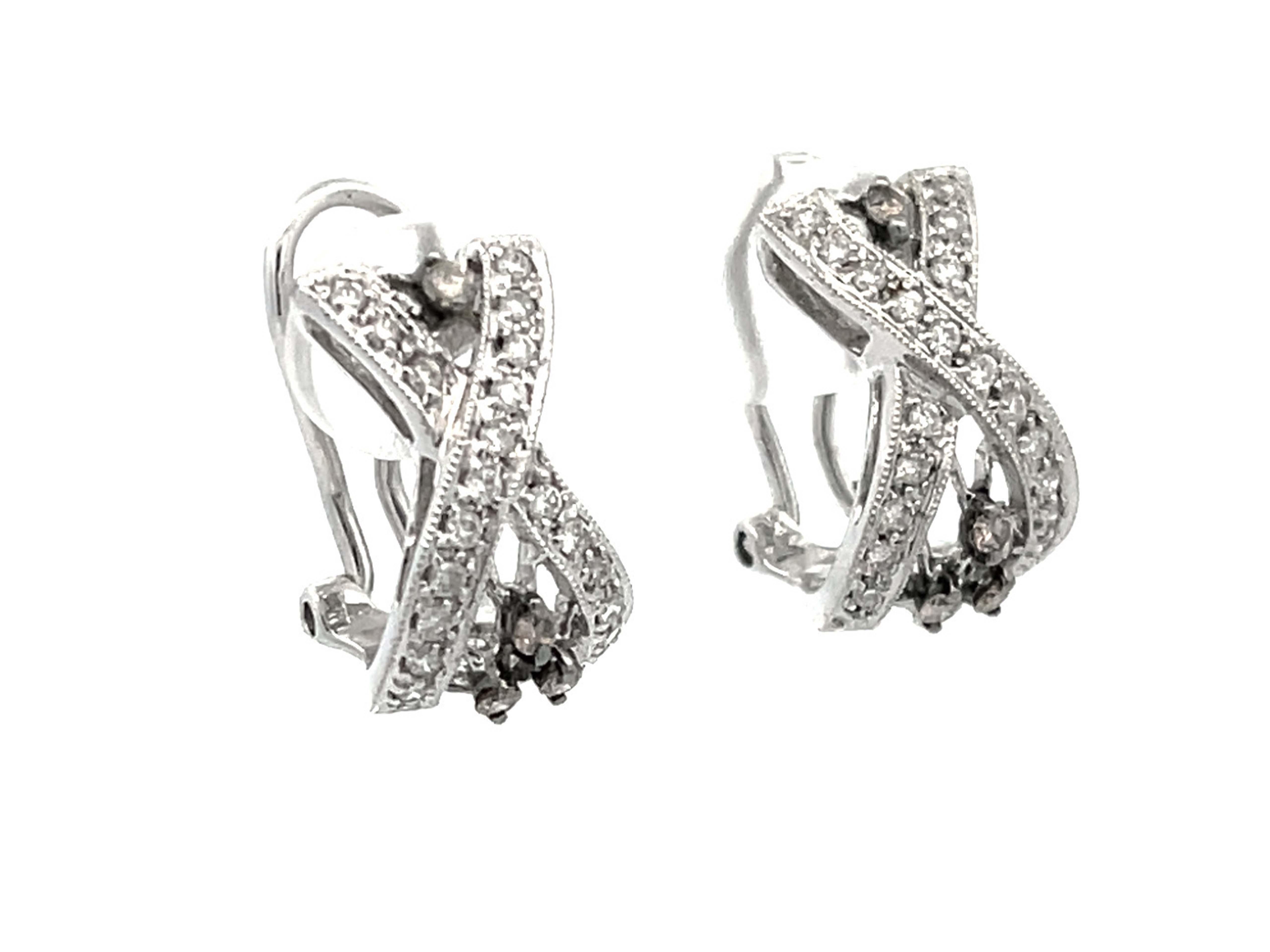 x diamond earrings