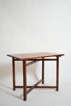 X shaped foot chessboard table, XIXth c.