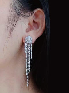 X Shooting Star diamond earrings