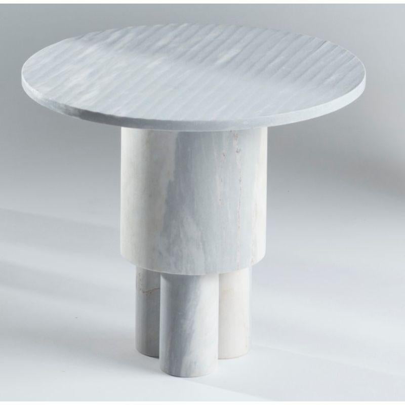 X-Small game of stone side table, blue by Josefina Munoz
Game of Stone Collection
Dimensions: H35 x Ø30cm
Material: Marble Palissandro Blue

Available in: Tall, Small and Low sizes,

Interpreting the expressiveness of stone offcuts, from a