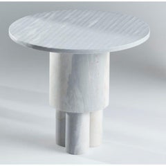 X-Small Game of Stone Side Table, Blue by Josefina Munoz