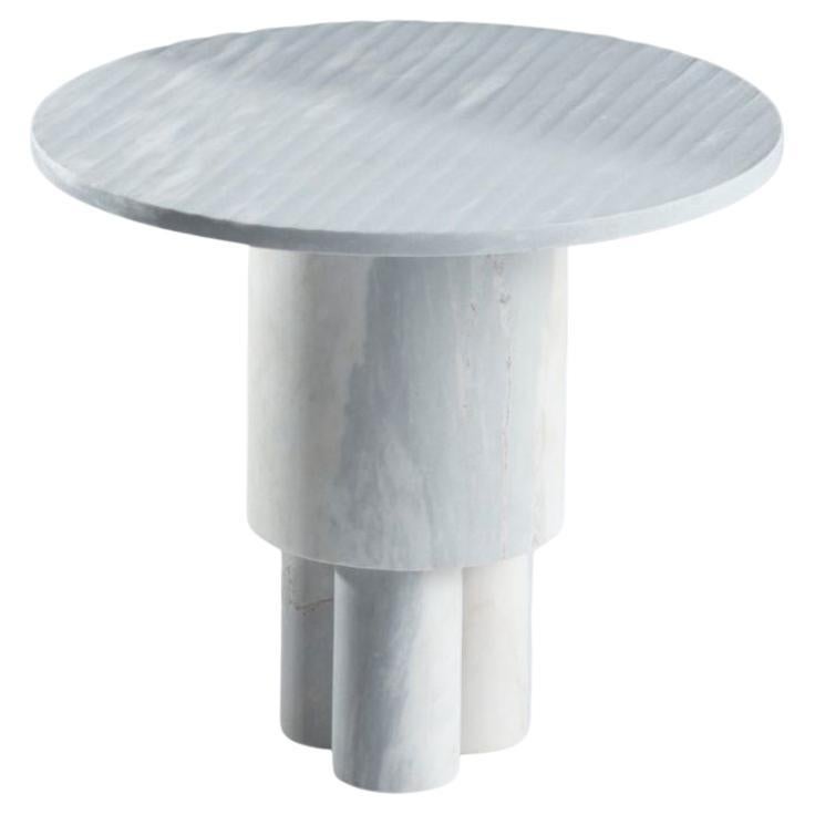 X-Small Game of Stone Side Table, Blue by Josefina Munoz