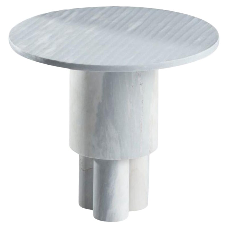 X-Small Game of Stone Side Table, Blue by Josefina Munoz