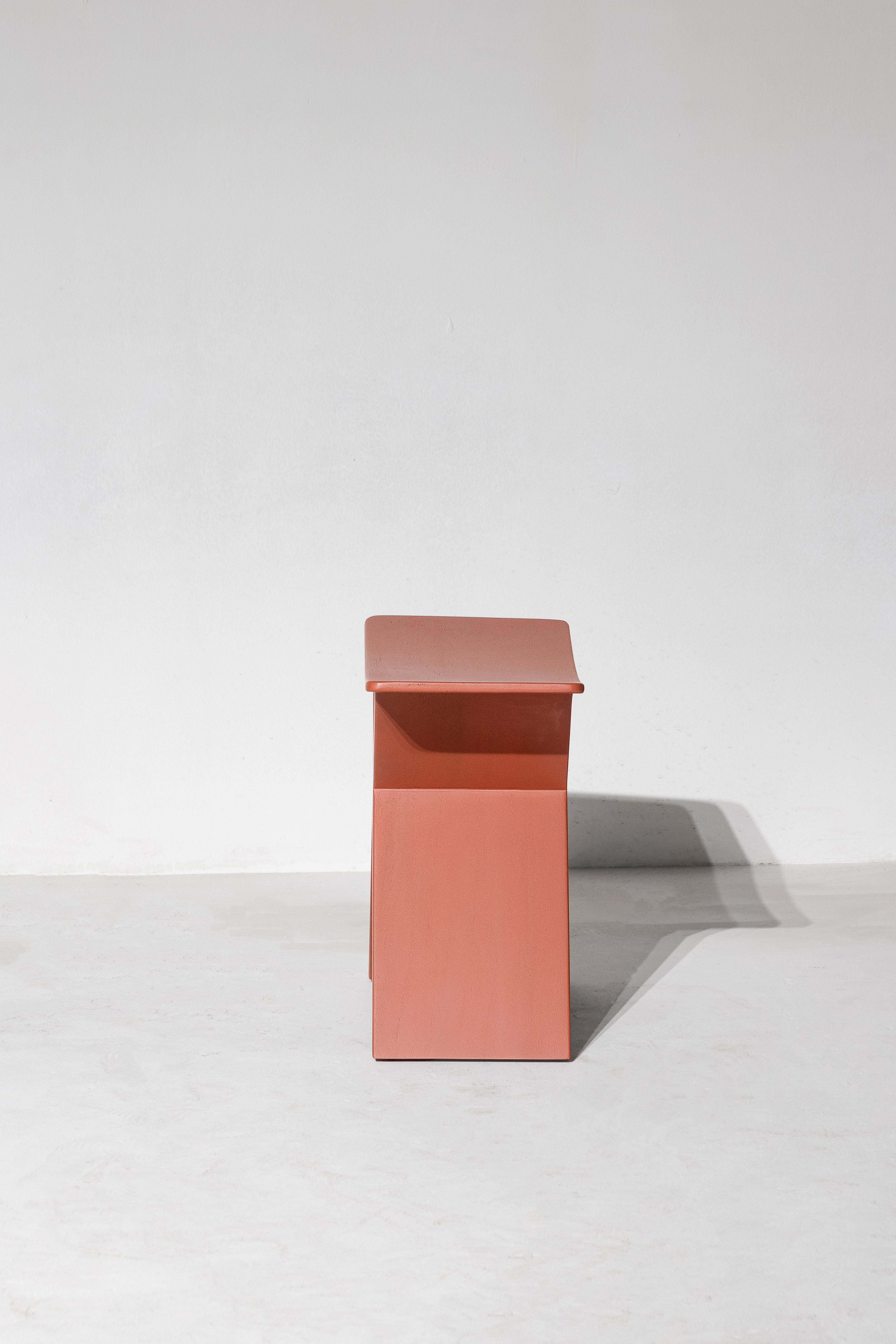 Thai X, Soli Red Monkey Pod Wood Stool For Sale