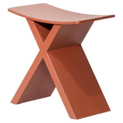 X, Sgabello Soli Red Monkey Pod Wood