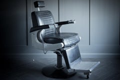 Four separate 1960's Original Belmont Barber Chair