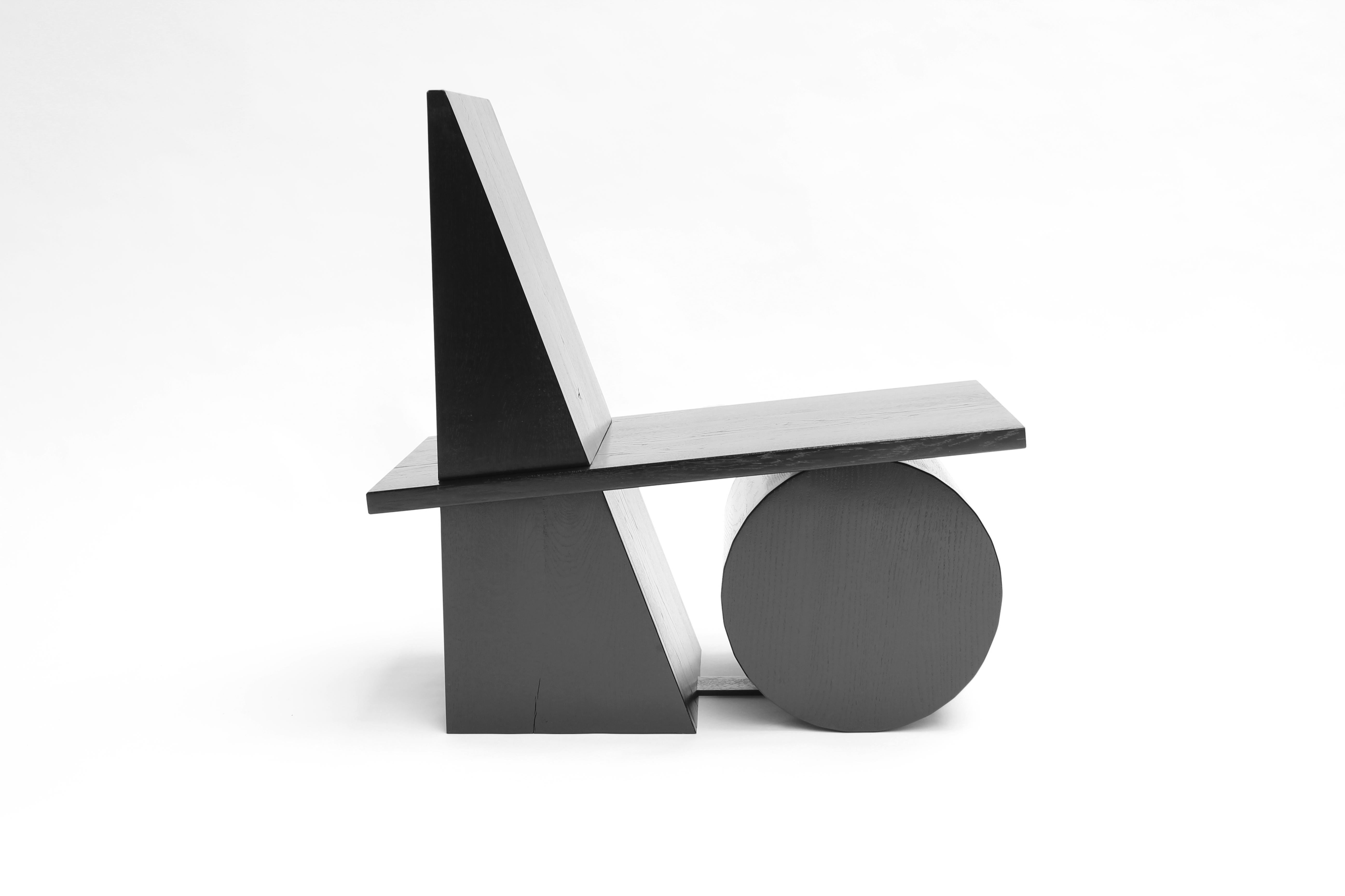 Modern X4 Chair Contemporary Chair in Oak