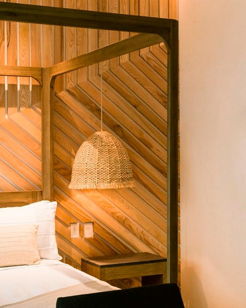 Hand-Woven x6 Tarasca Handwoven Natural Palm Pendant Lampshades for private client