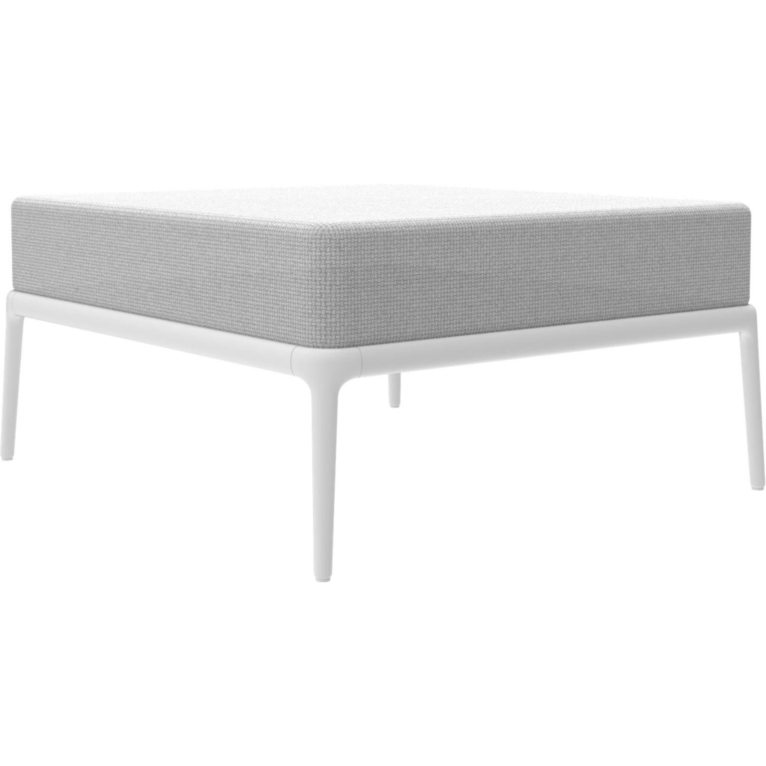 Alluminio Chaise longue Xaloc Borgogna di Mowee in vendita