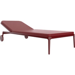 Chaise de soleil Xaloc bourgogne par Mowee