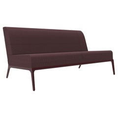 Xaloc Central 160 Burgundy Modular Sofa by MOWEE