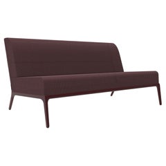 Xaloc Central 160 Burgunderfarbenes modulares Sofa von MOWEE