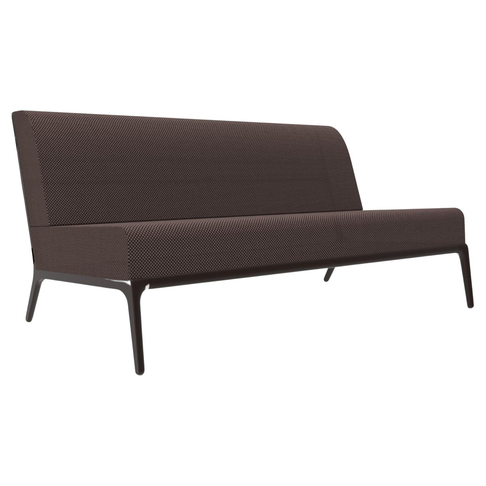 Xaloc Central 160 Chocolate Modular Sofa by Mowee For Sale