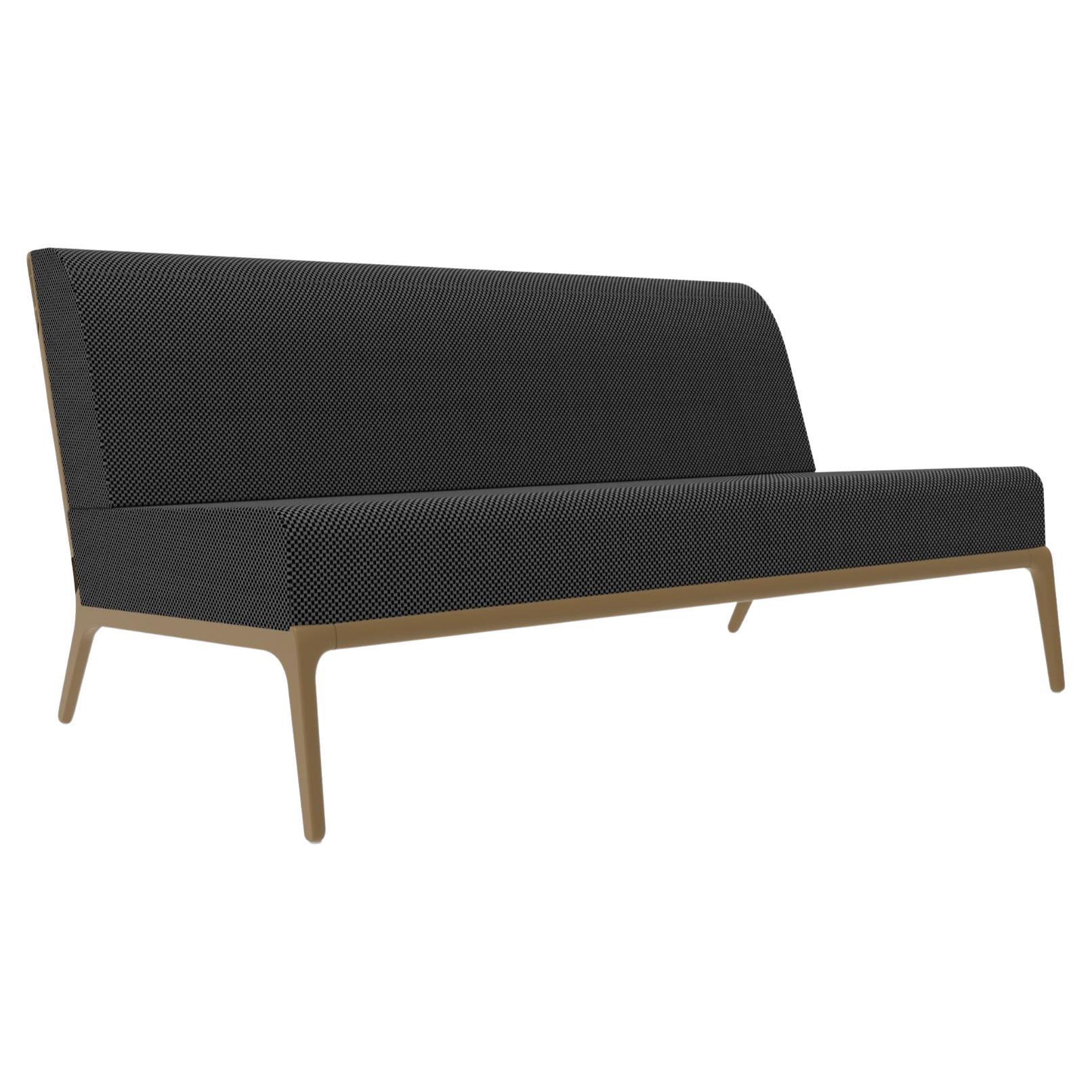 Xaloc Central 160 Gold Modular Sofa by Mowee For Sale