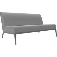 Xaloc Central 160 Grey Modular Sofa by Mowee