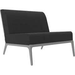Xaloc Central 90, Modulares Sofa aus Silber von MOWEE