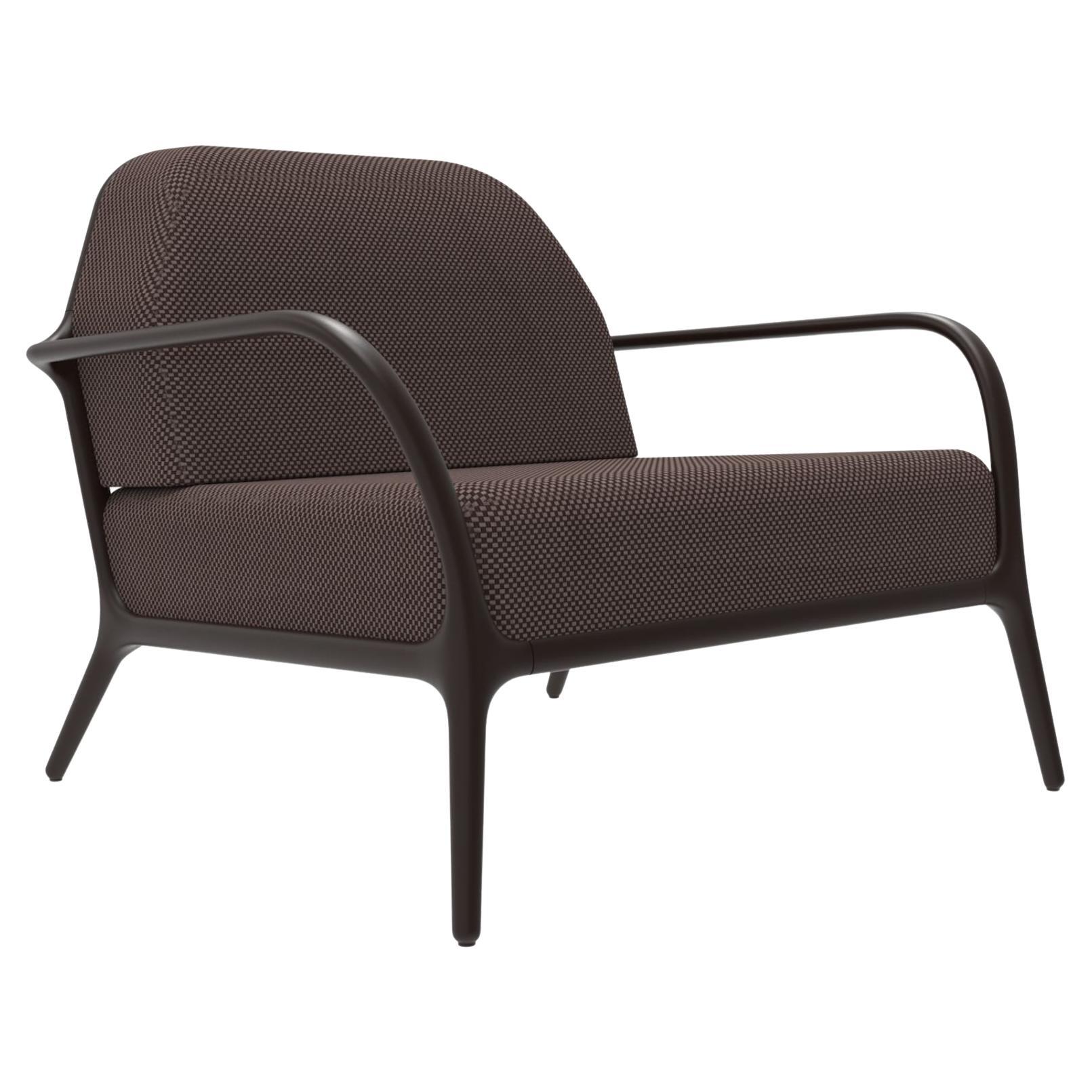 Xaloc Chocolate Armchair by Mowee For Sale